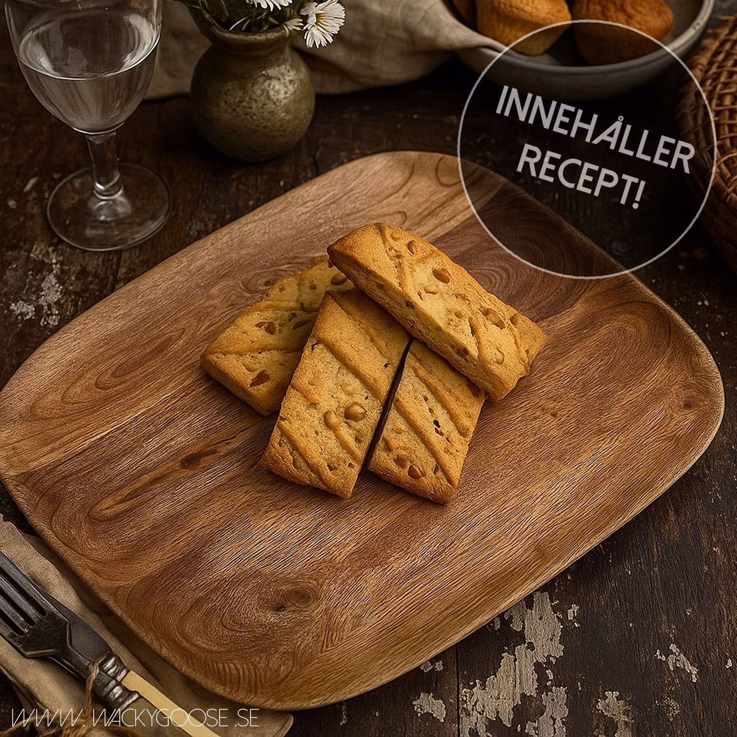 Fat i mangoträ, 30cm, Natur