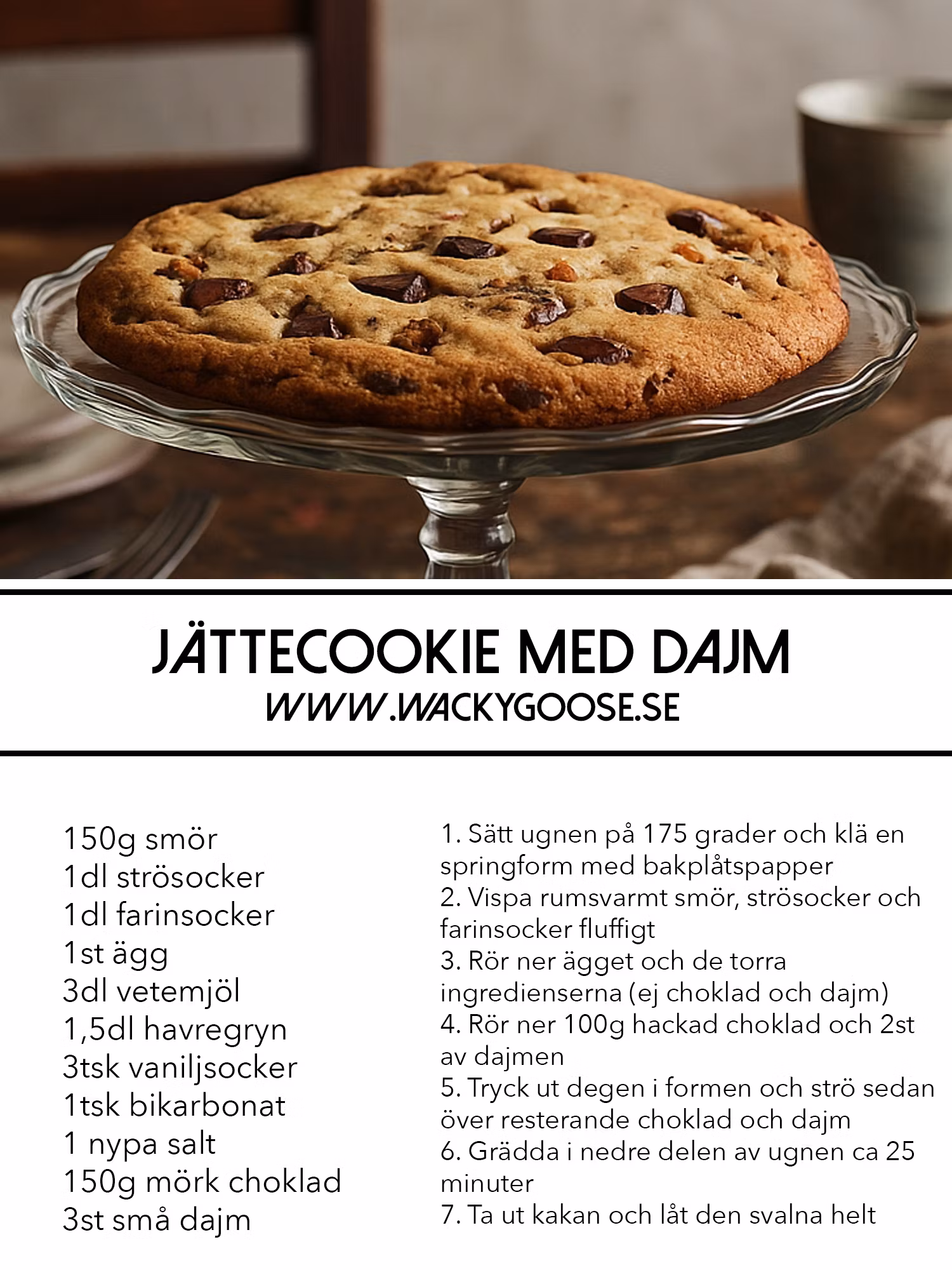 Kakfat i i klarglas, Ø22cm