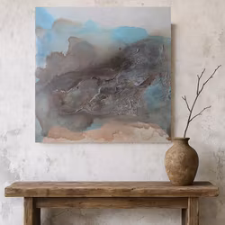 Veins of Earth, "Stormborn Skies" - Originalmålning, 60x60cm