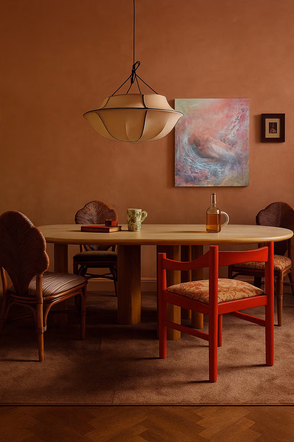 Veins of Earth, "Valley of the Fairies" - Originalmålning, 50x40cm