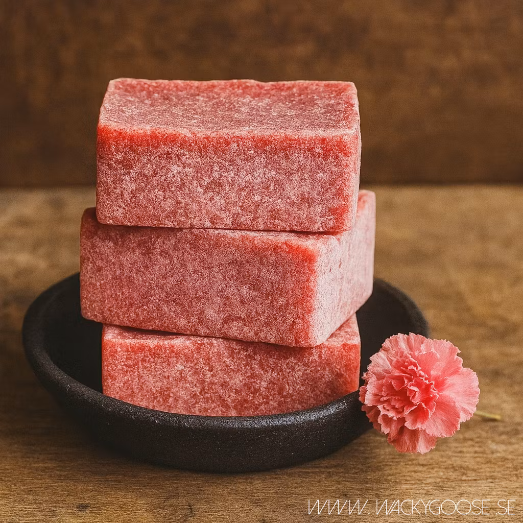 Handgjord Doftkaka - Söt Rosa