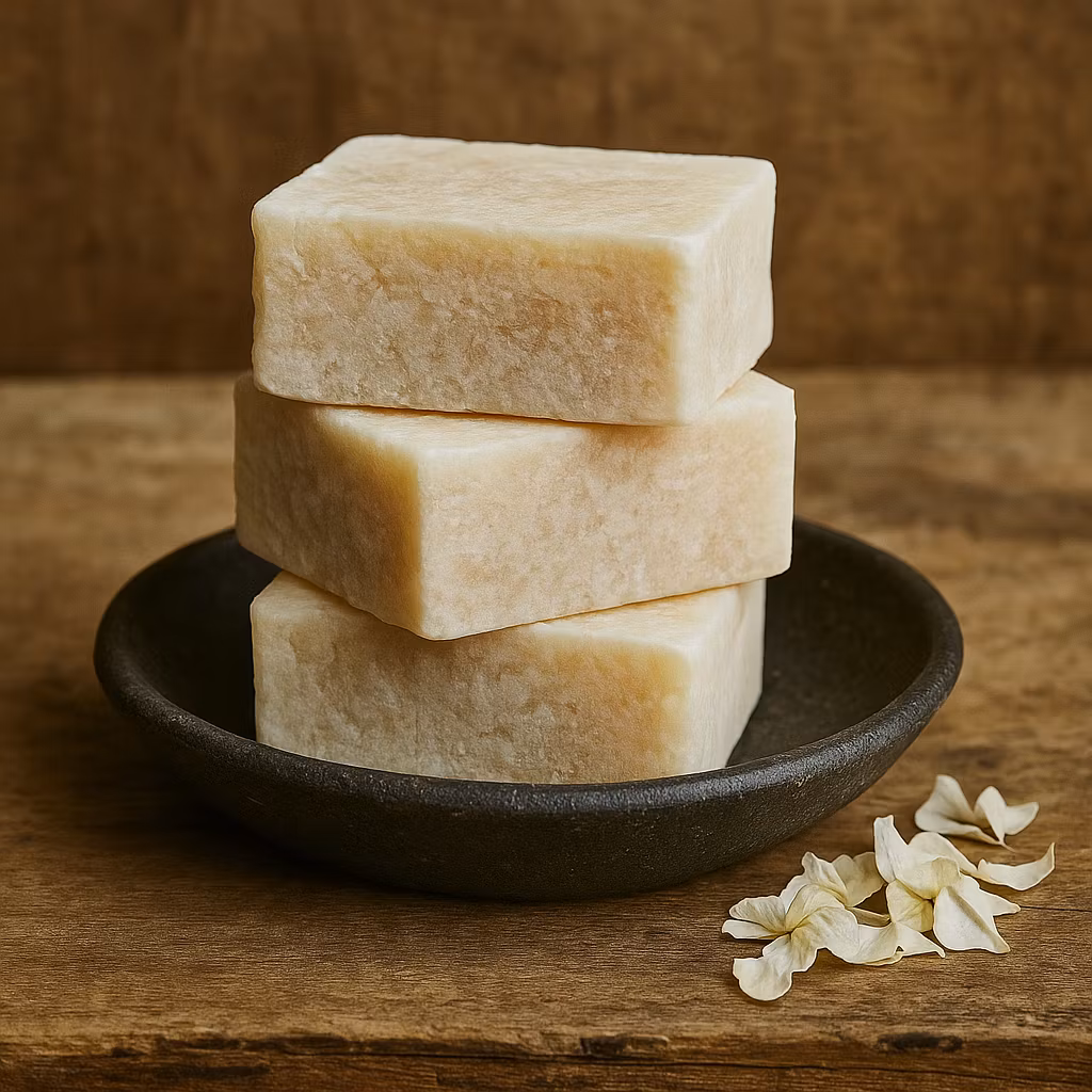 Handgjord Doftkaka - Vit Mysk