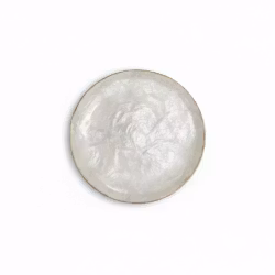 Handgjort fat av snäckskal, Guldkant