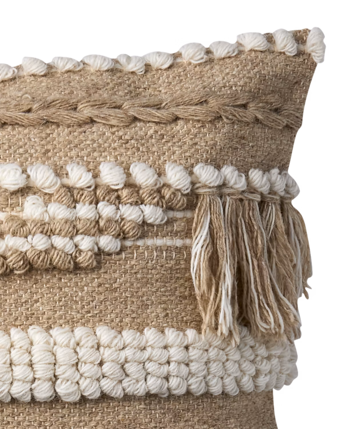 Kuddfodral av ull och bomull