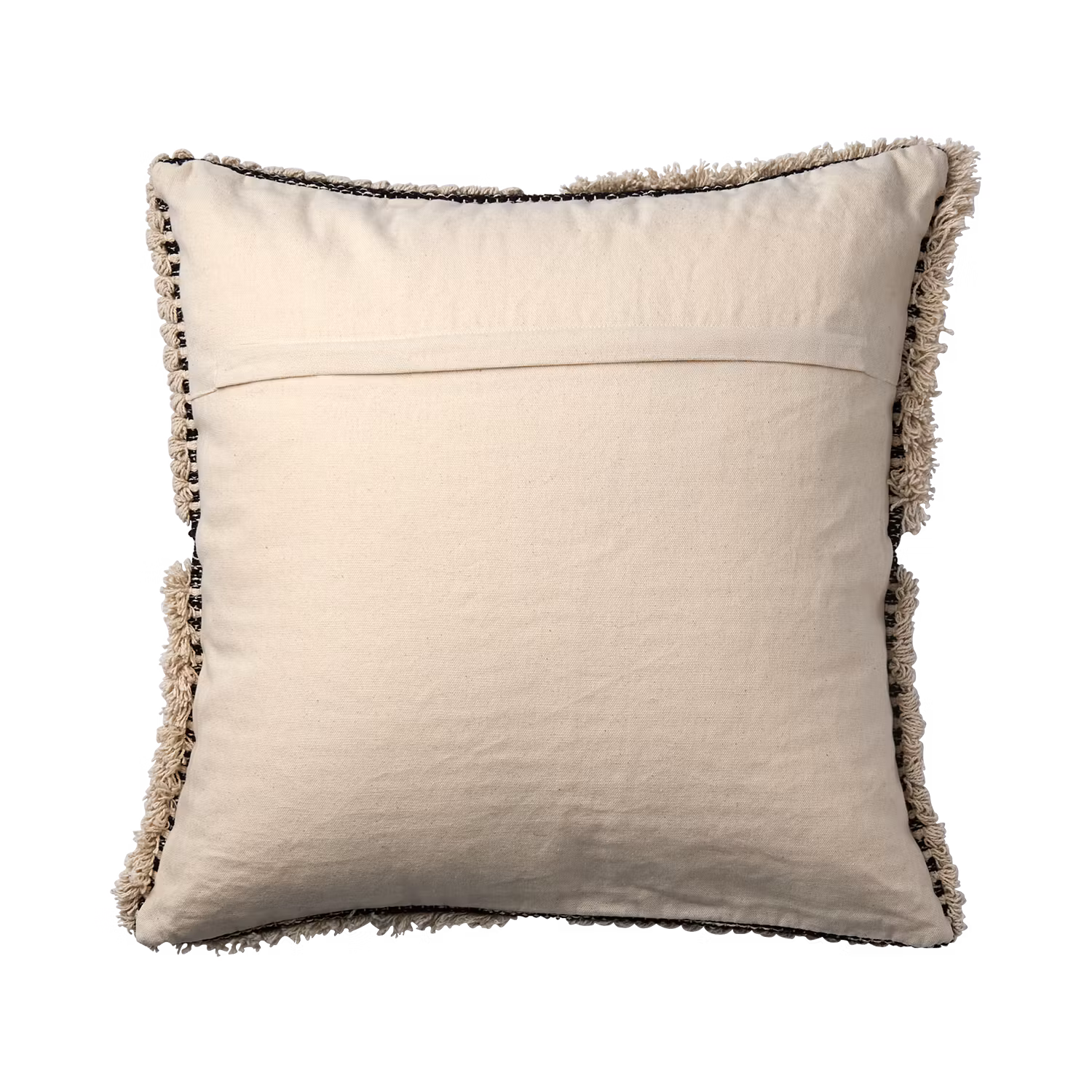 Handgjort kuddfodral av återvunnen bomull