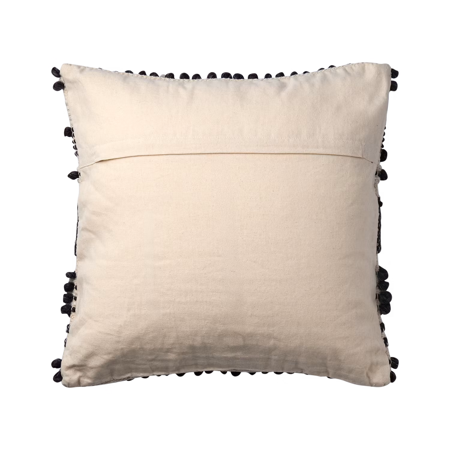 Handgjort kuddfodral av bomull och ull