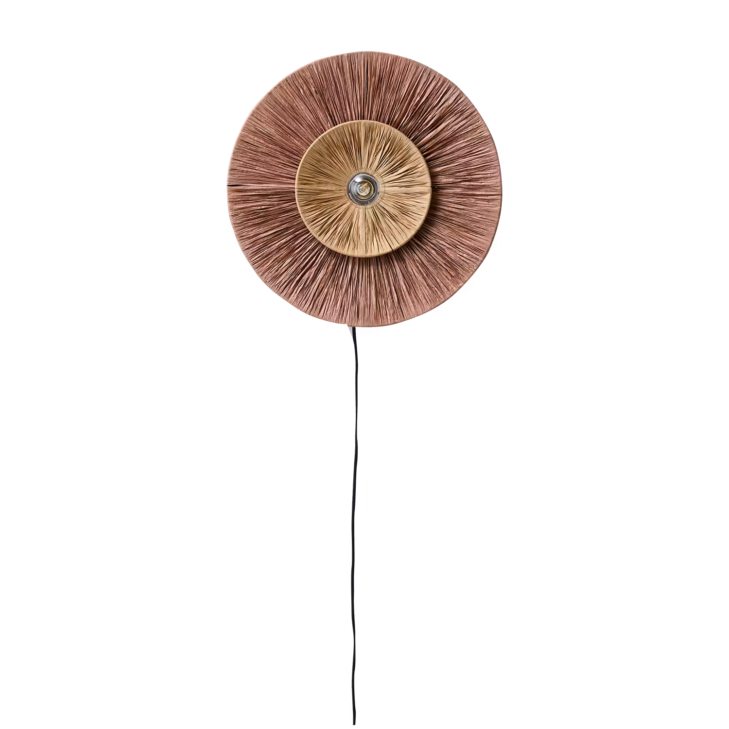 Handgjord vägglampa