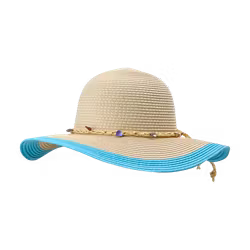 Stråhatt, Blå