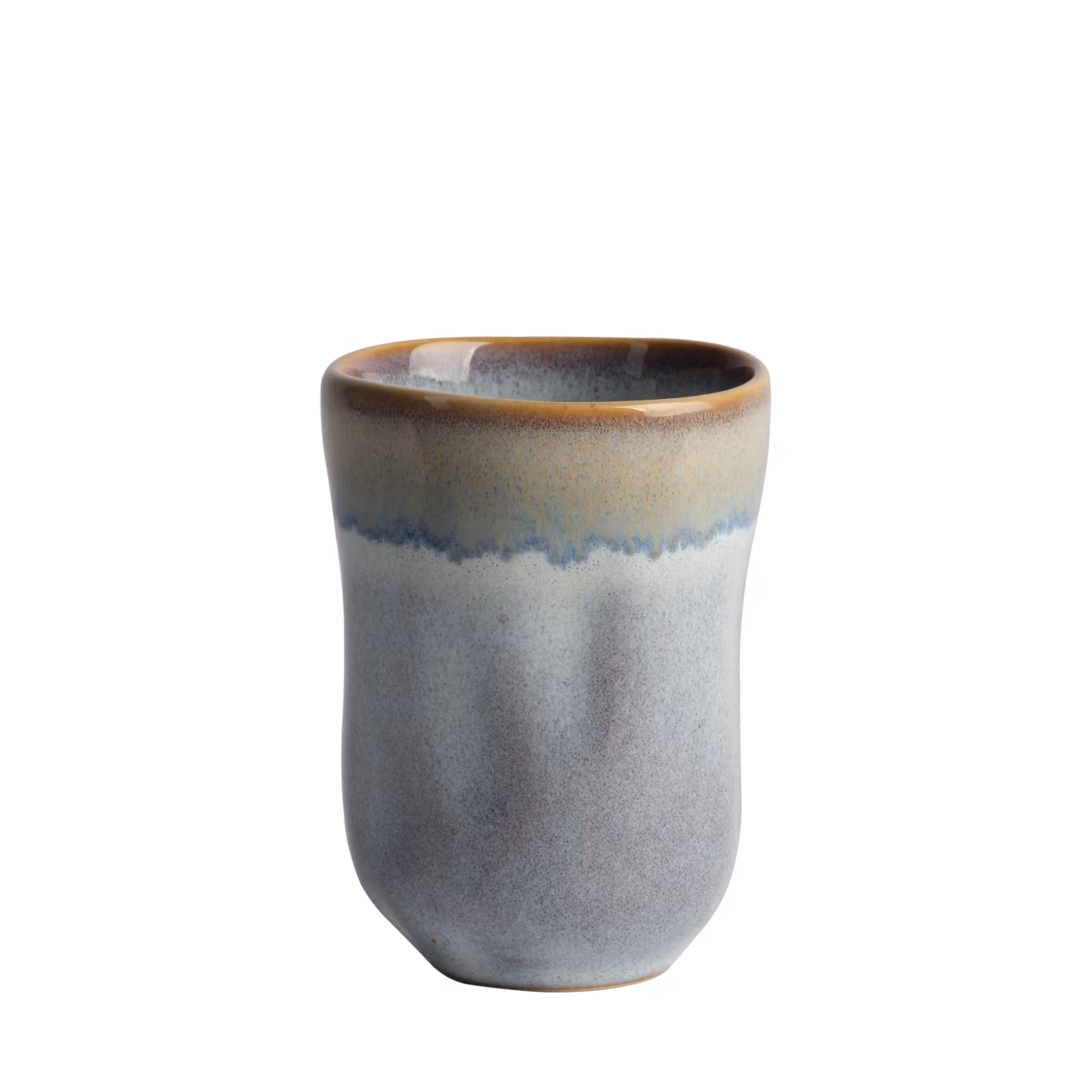 Kopp i stengods, 6-pack, Grå/Beige