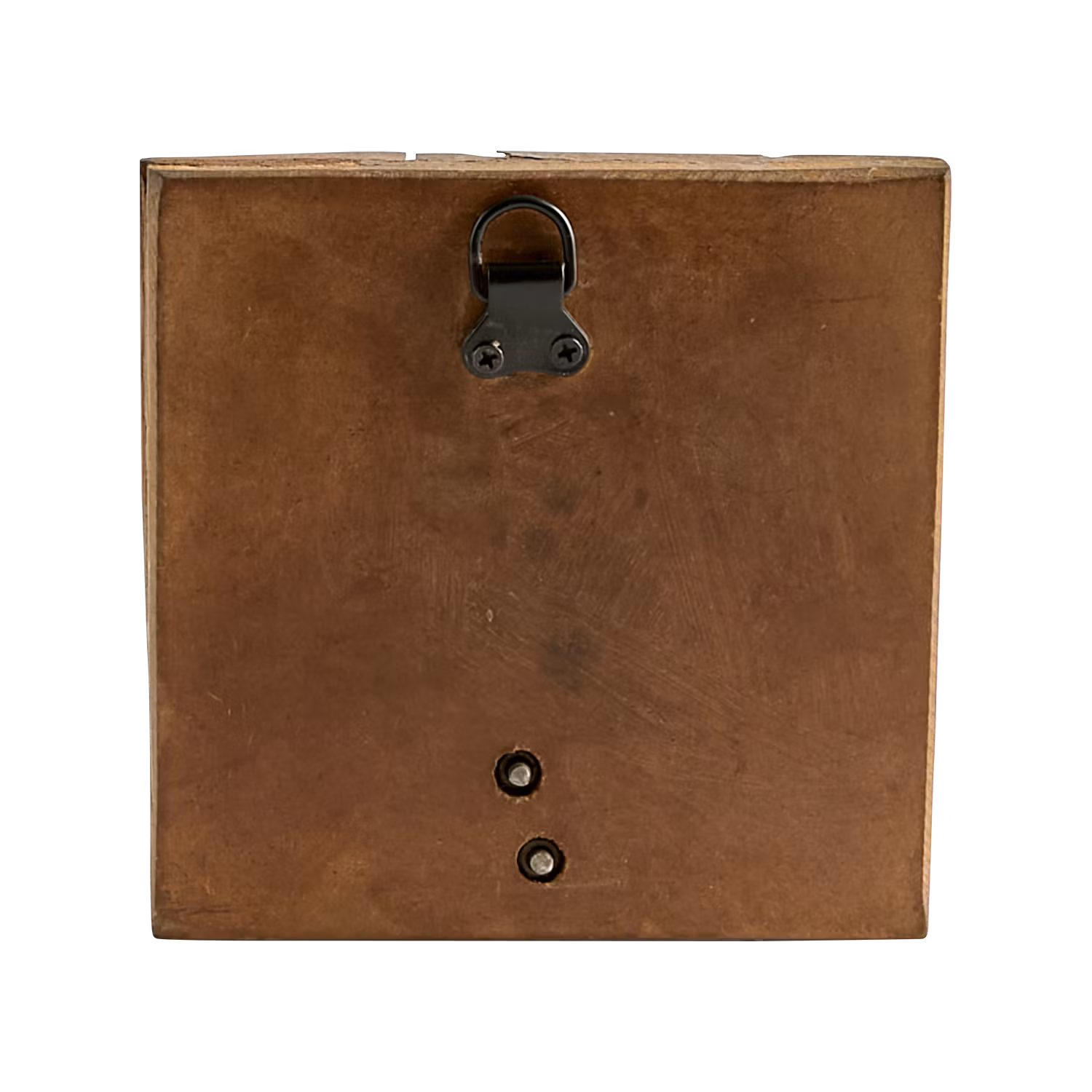 Handgjord unik ljuslykta för väggen, av återbrukat trä