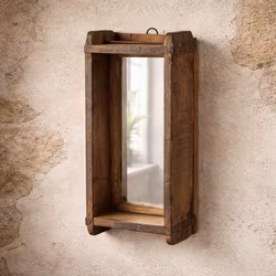 Handgjord unik spegel