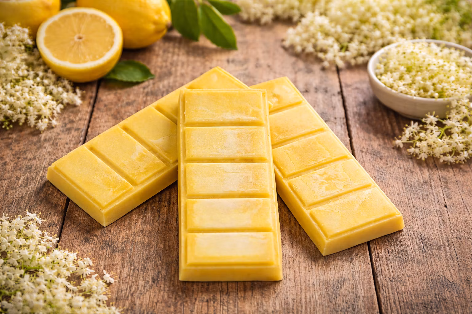 Smältvax till aromalampa, Citron/Fläder