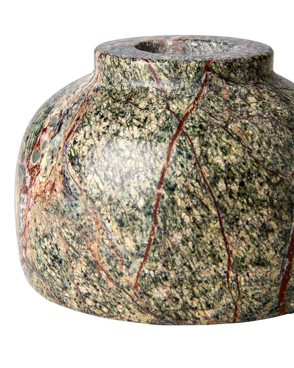 Vändbar, handgjord ljushållare, 2-pack, Grön