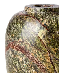 Vändbar, handgjord ljushållare, Grön