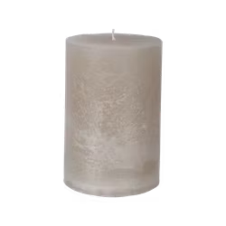 COTE NORD Handgjort Blockljus, Ø10xH15 cm, Ljusgrå