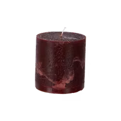 COTE NORD Handgjort Blockljus, Ø10xH10 cm, Bordeaux