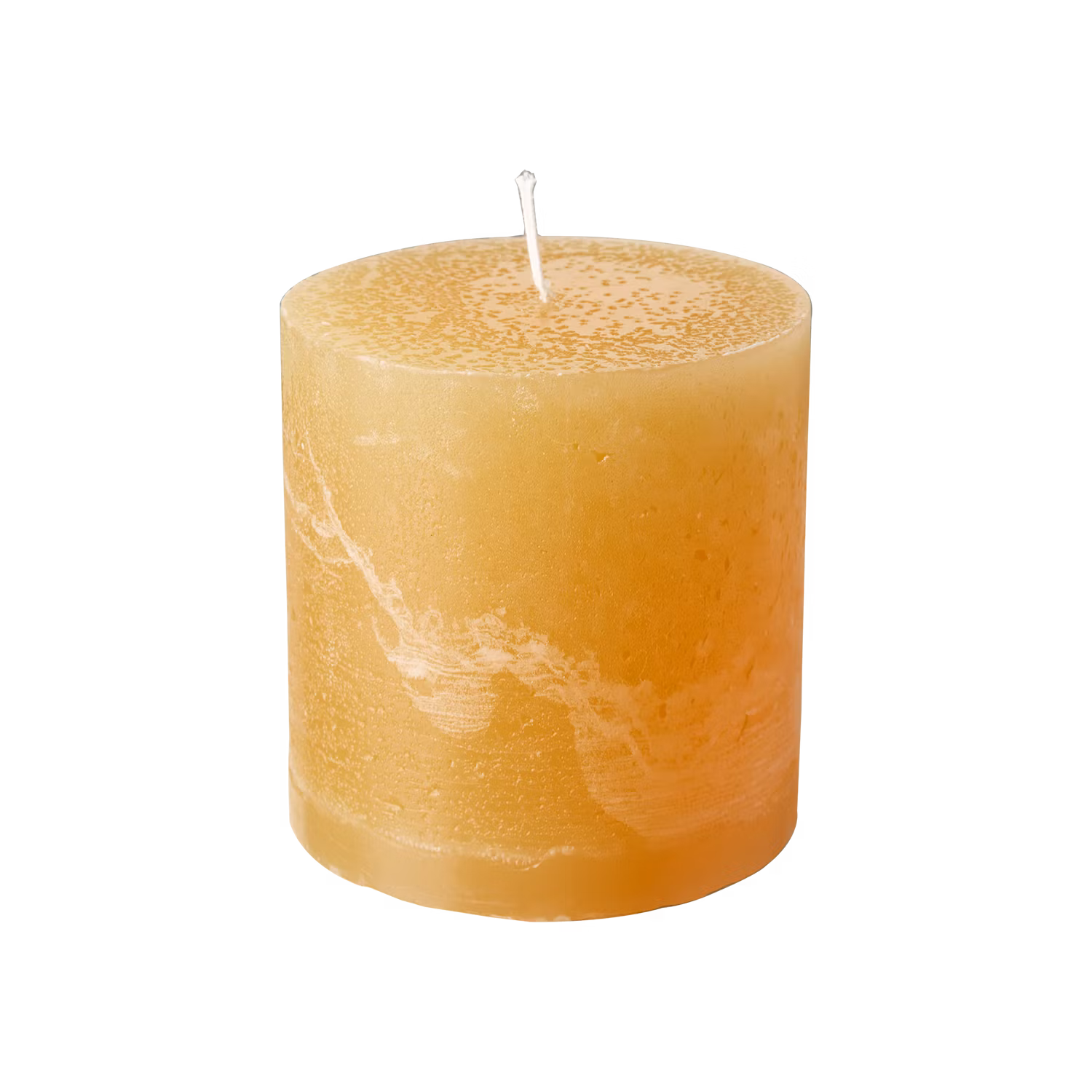 COTE NORD Handgjort Blockljus, Ø10xH10 cm, Gul