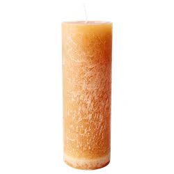 COTE NORD Handgjort Blockljus, Ø7xH20 cm, Ocra