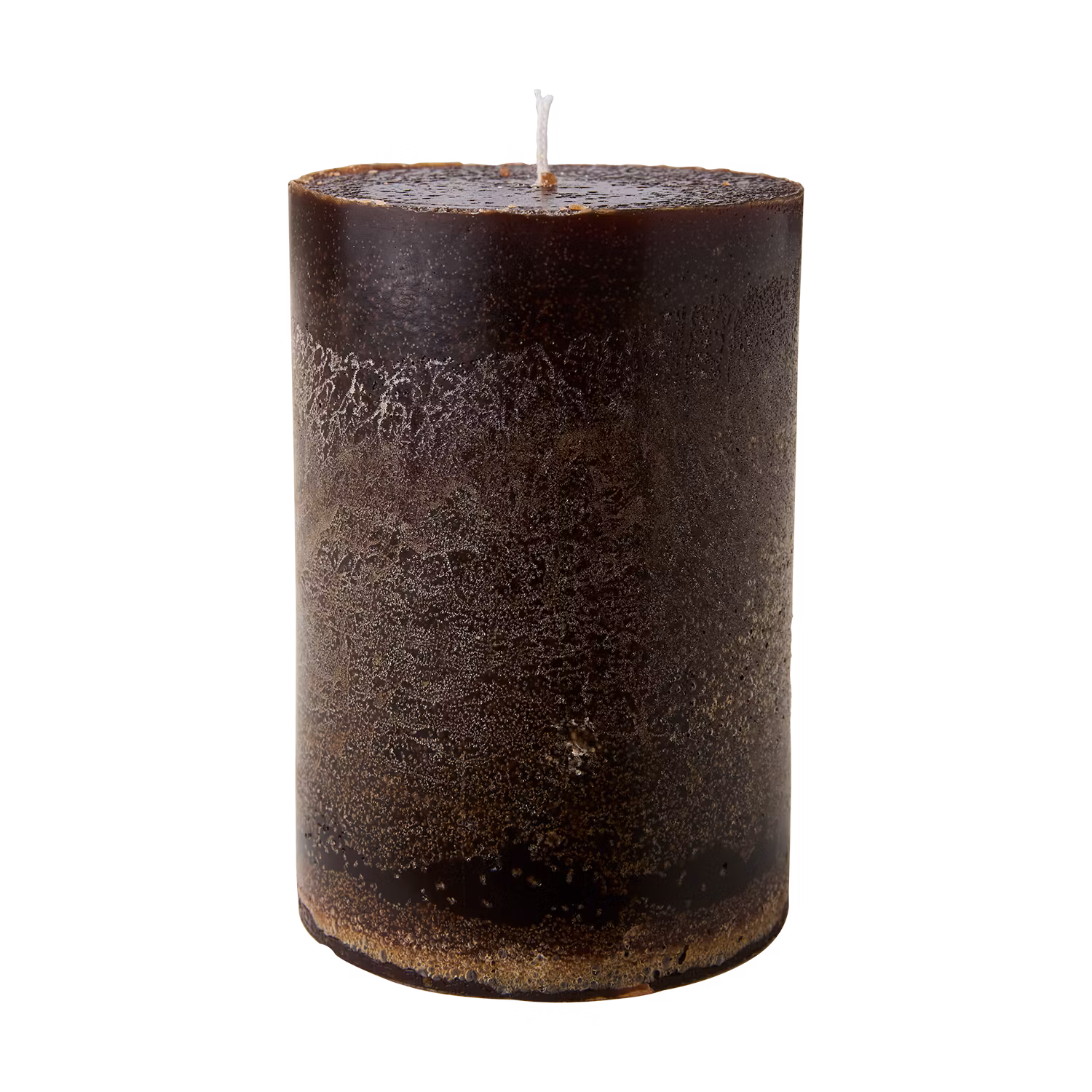 COTE NORD Handgjort Blockljus, Ø10xH15 cm, Brun