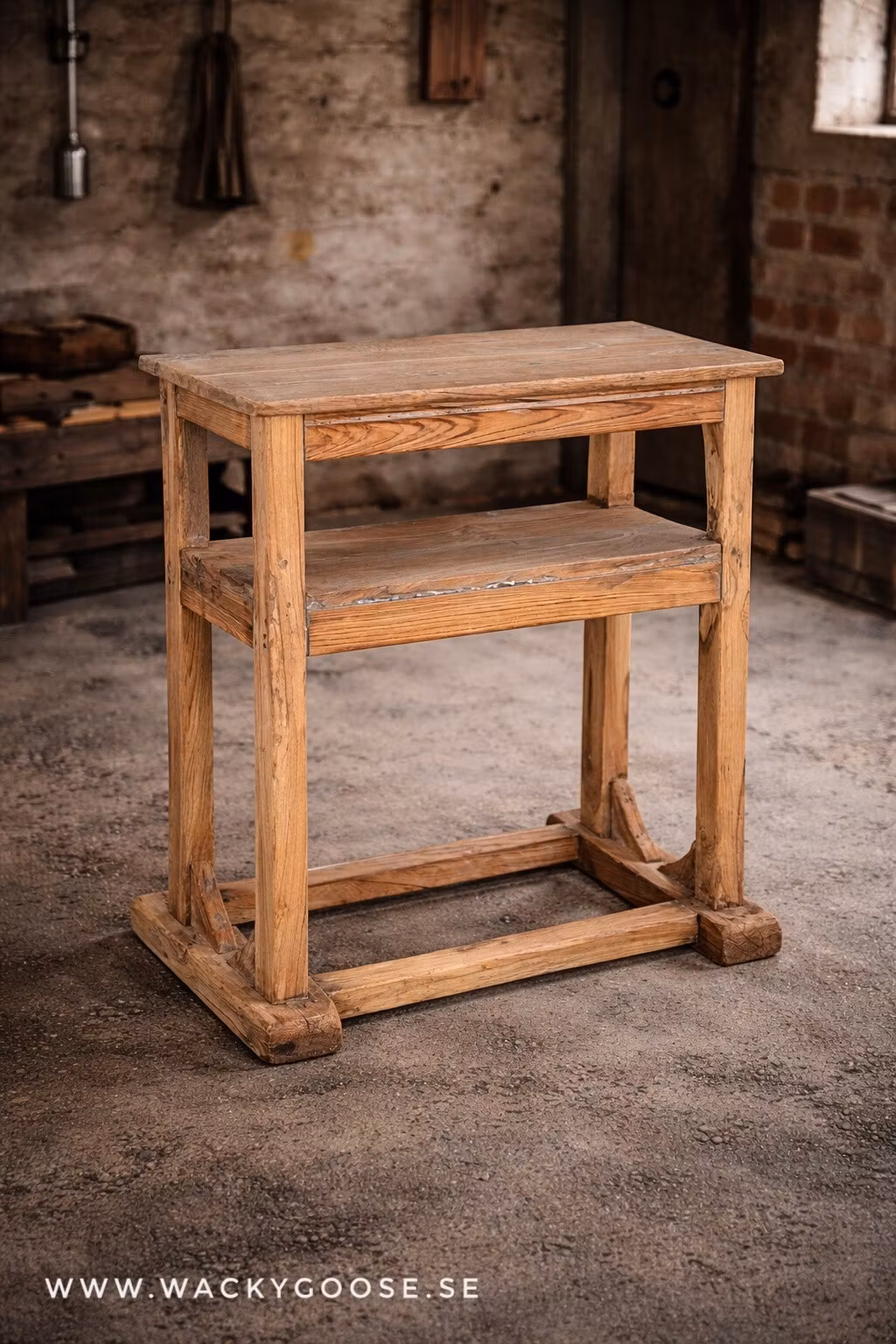 Unik hylla/sidobord/sängbord, Vintage