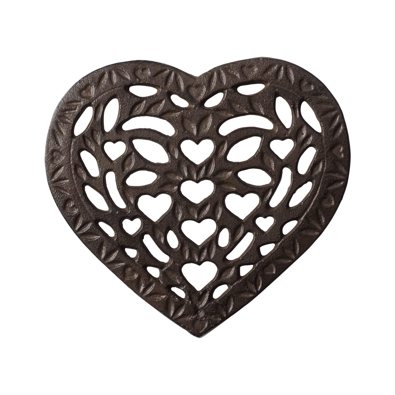 Grytunderlägg i gjutjärn, Hjärta