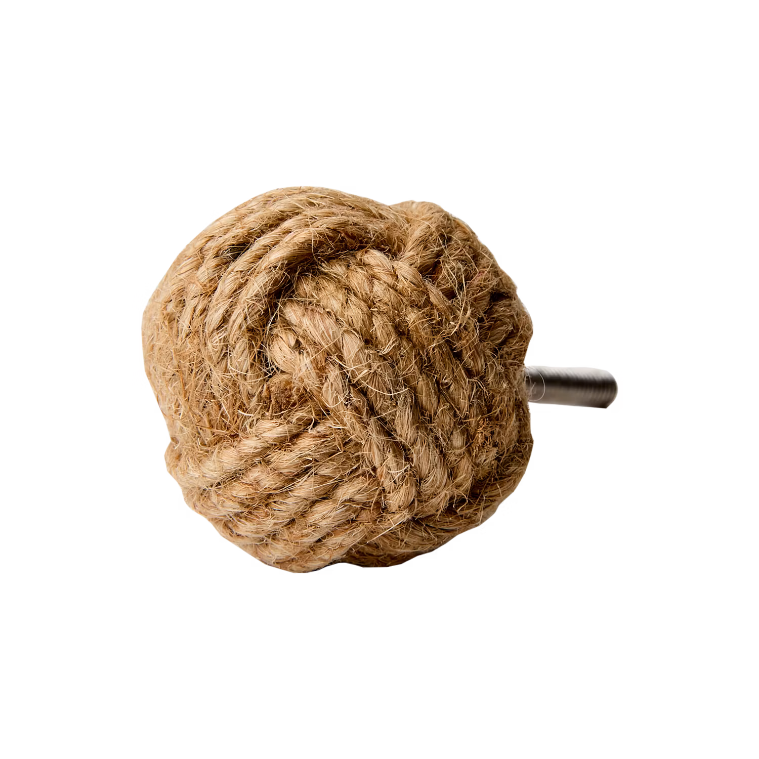 Möbelknopp, Jute, 6-pack