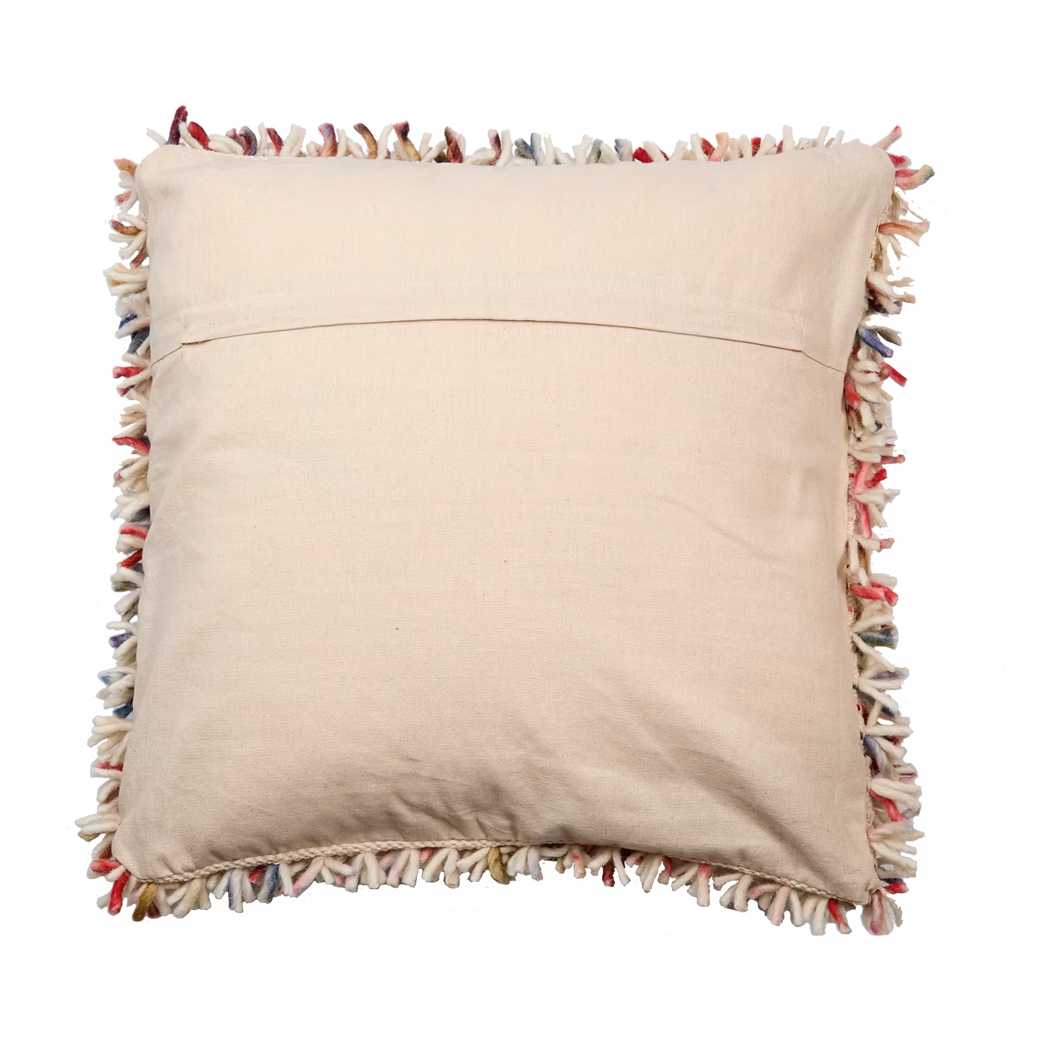 Handgjort kuddfodral, 50x50cm, Rosa-Multi