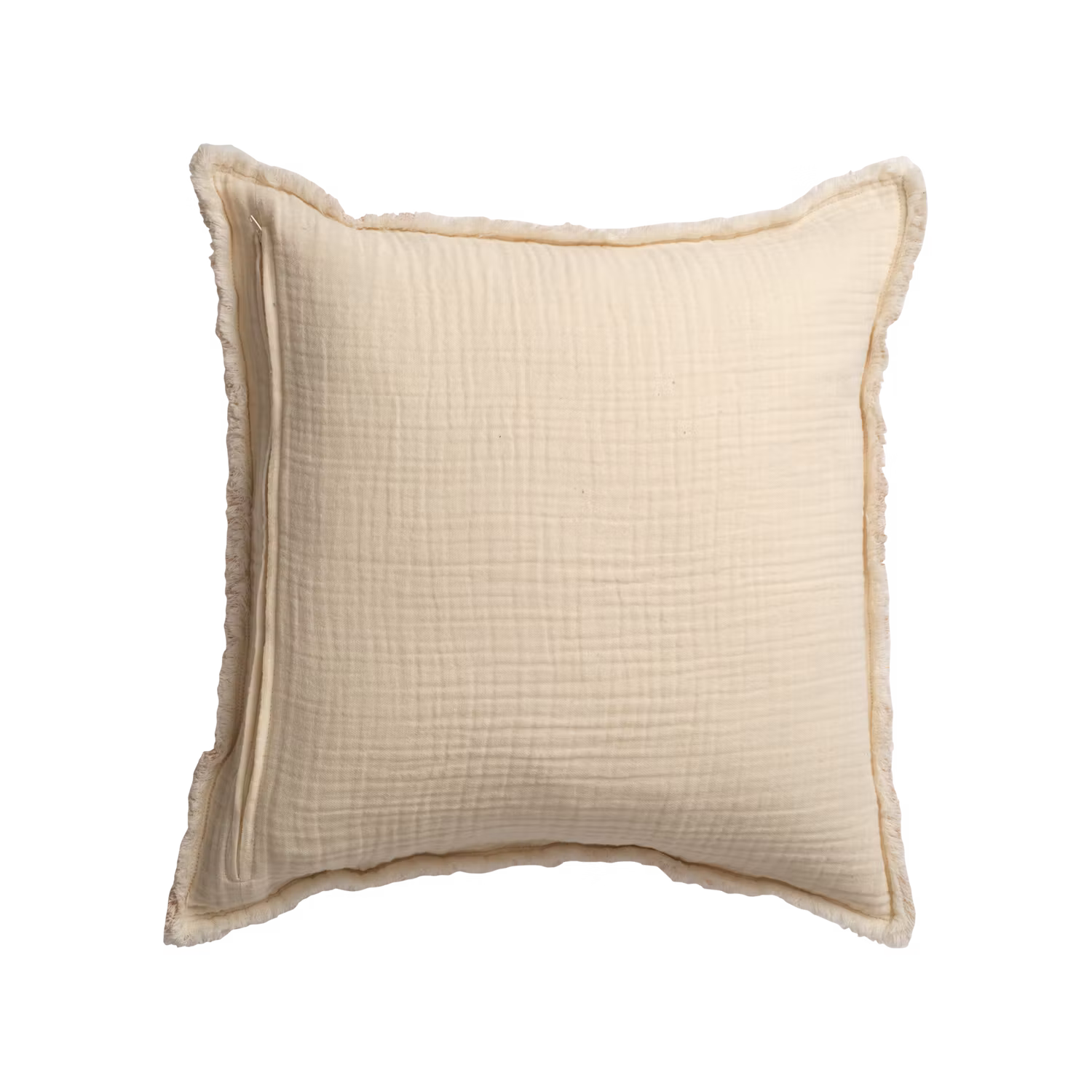 Vackert kuddfodral i bomull, Rost, 50x50cm