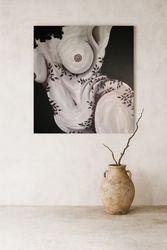 Claudine - Whispers of Her, 80x60cm