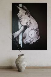 Nova - Whispers of Her, 100x80cm