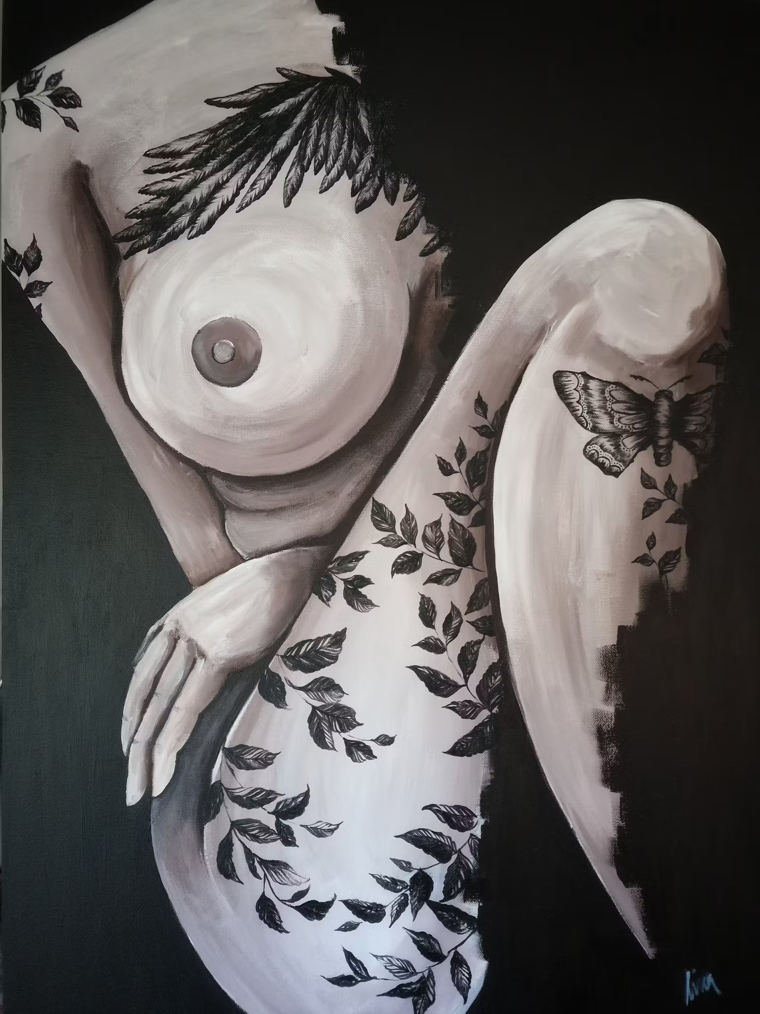 Frida - Whispers of Her, 80x60cm