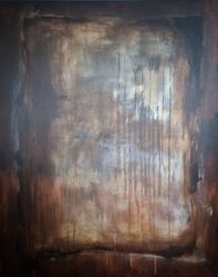 Muddy Water - Hippie Road, 80x60cm