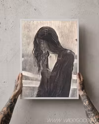 Jessica Hautajärvi "xx" - Originalmålning, 70x50cm