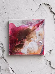 Veins of Earth, Minitavla #1 - Originalmålning, 15x15cm