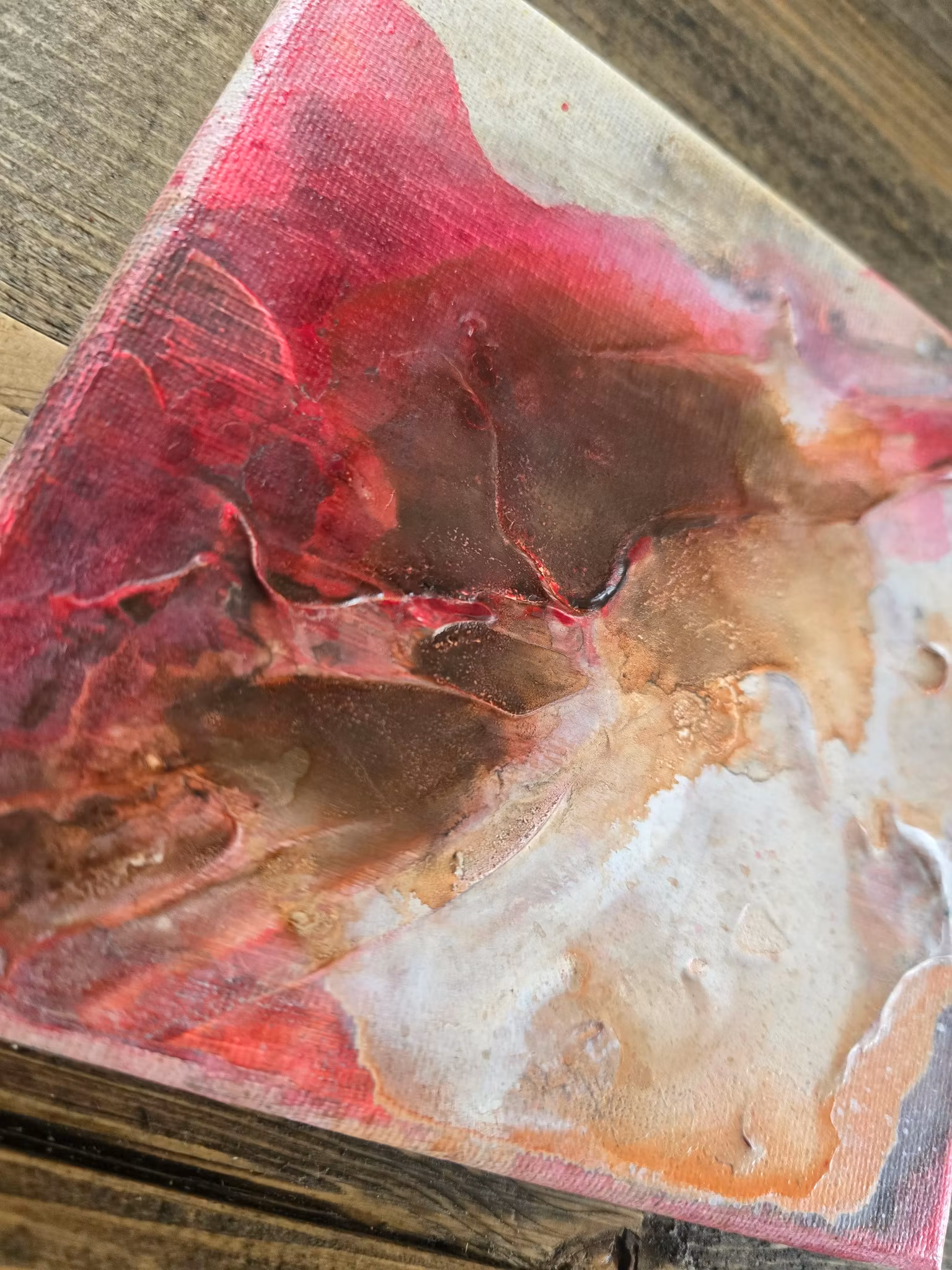 Veins of Earth, Minitavla #1 - Originalmålning, 15x15cm