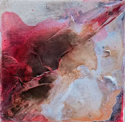 Veins of Earth, Minitavla #1 - Originalmålning, 15x15cm