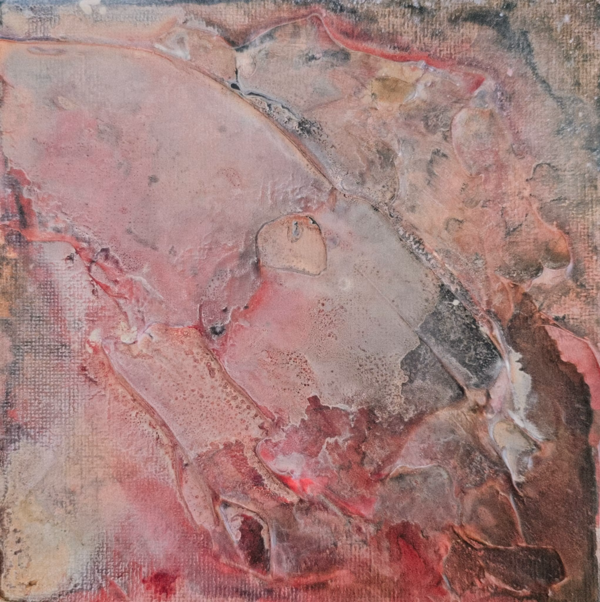 Veins of Earth, Minitavla #3 - Originalmålning, 15x15cm