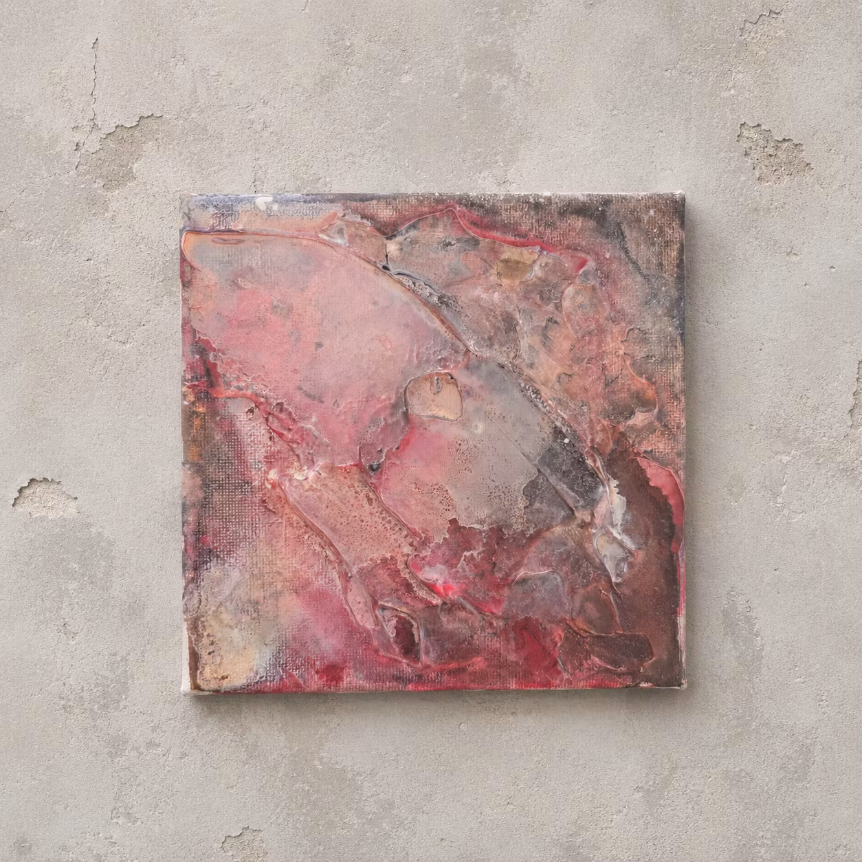 Veins of Earth, Minitavla #3 - Originalmålning, 15x15cm