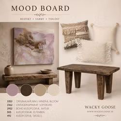 Produktpaket, "Mineral Bloom", Mood-Board