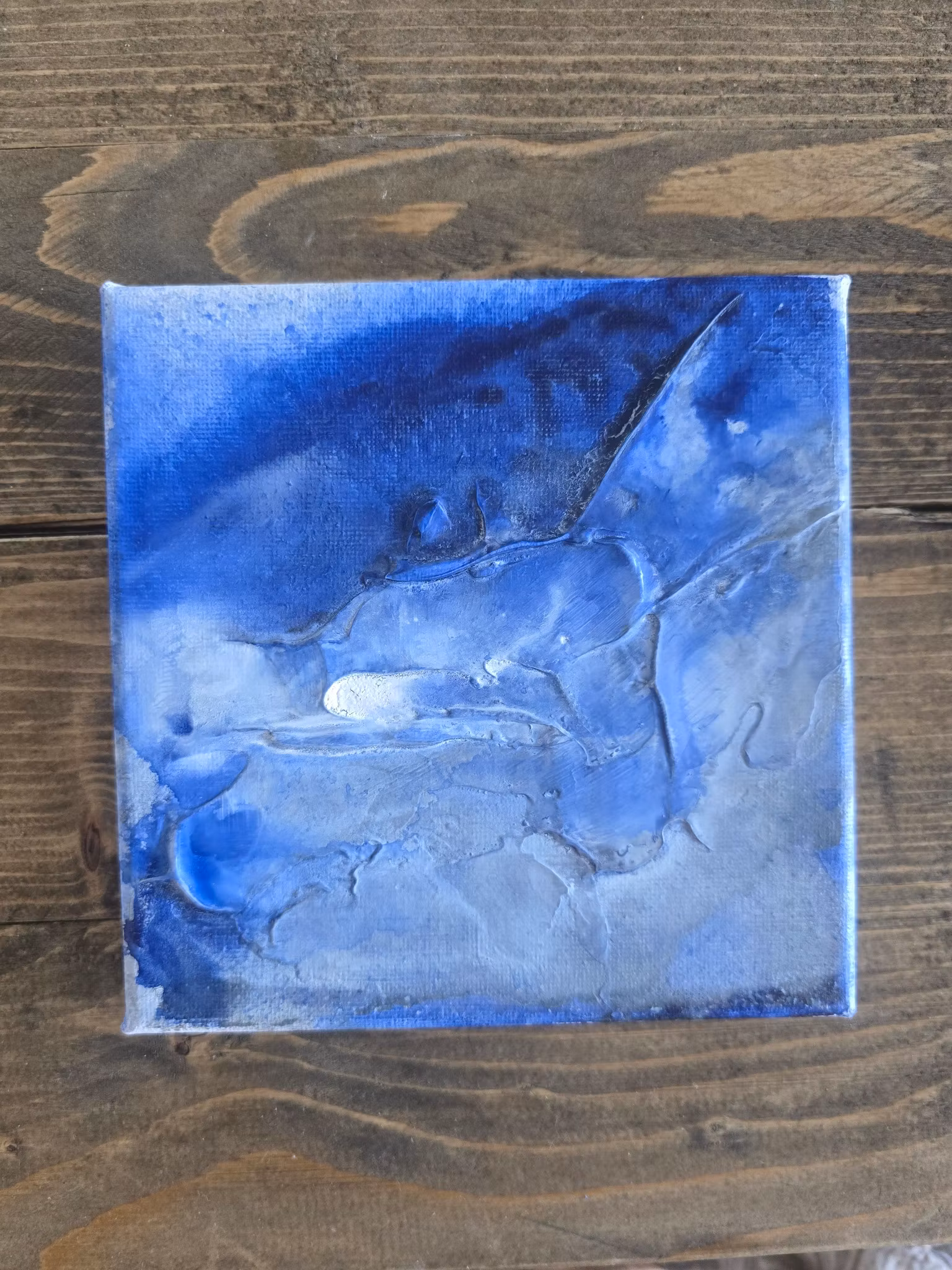 Veins of Earth, Minitavla #5 - Originalmålning, 15x15cm