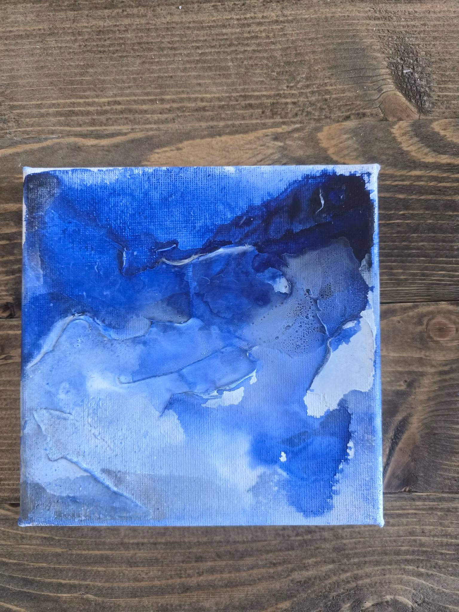 Veins of Earth, Minitavla #6 - Originalmålning, 15x15cm