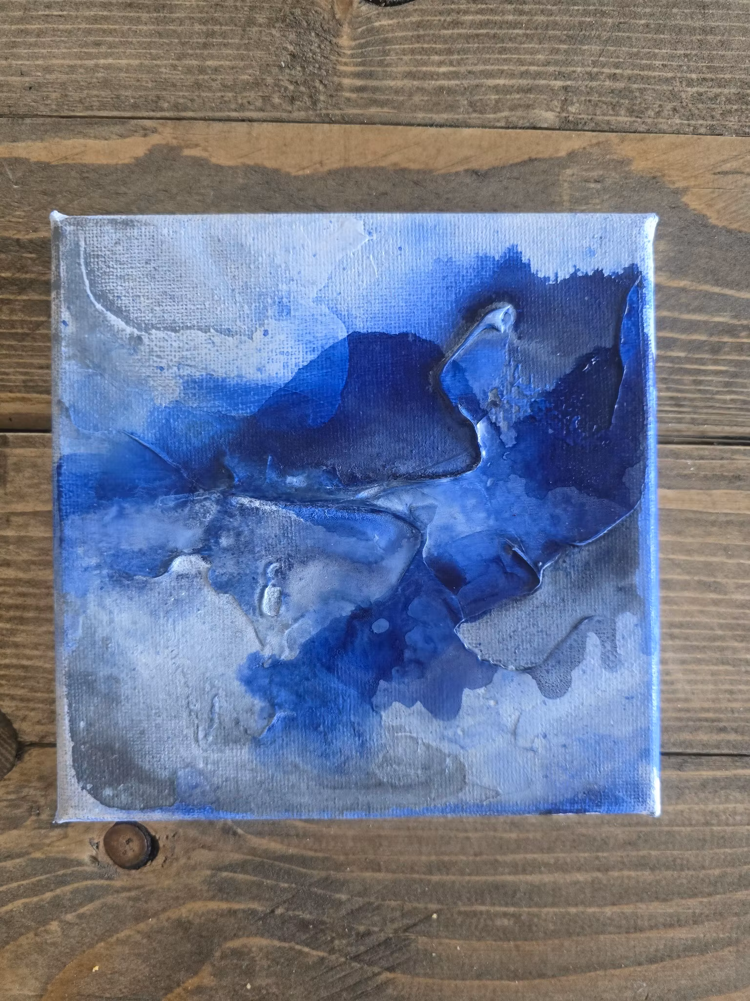 Veins of Earth, Minitavla #7 - Originalmålning, 15x15cm