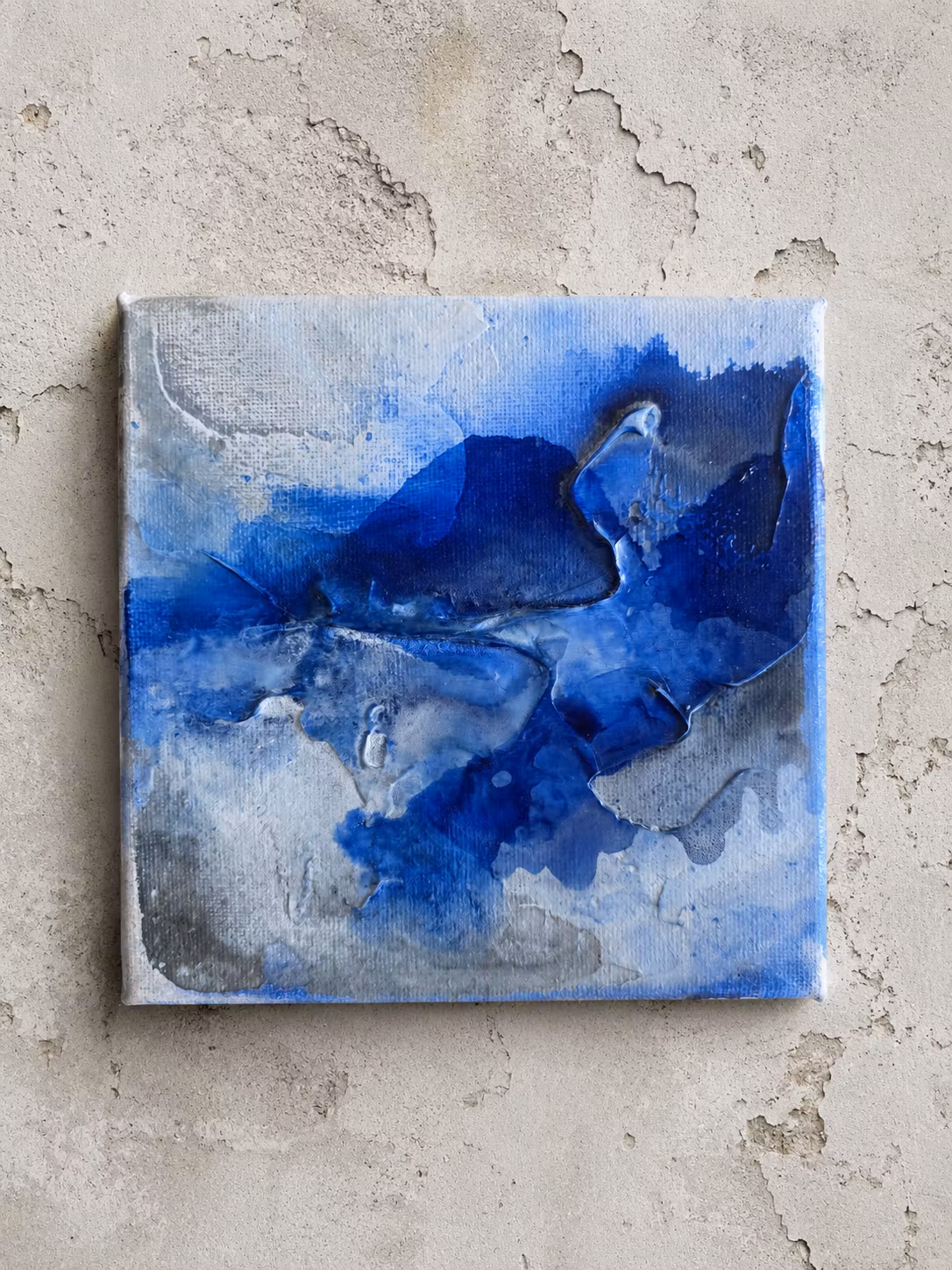 Veins of Earth, Minitavla #7 - Originalmålning, 15x15cm