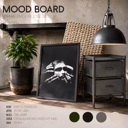 Produktpaket, "Industri", Mood-Board