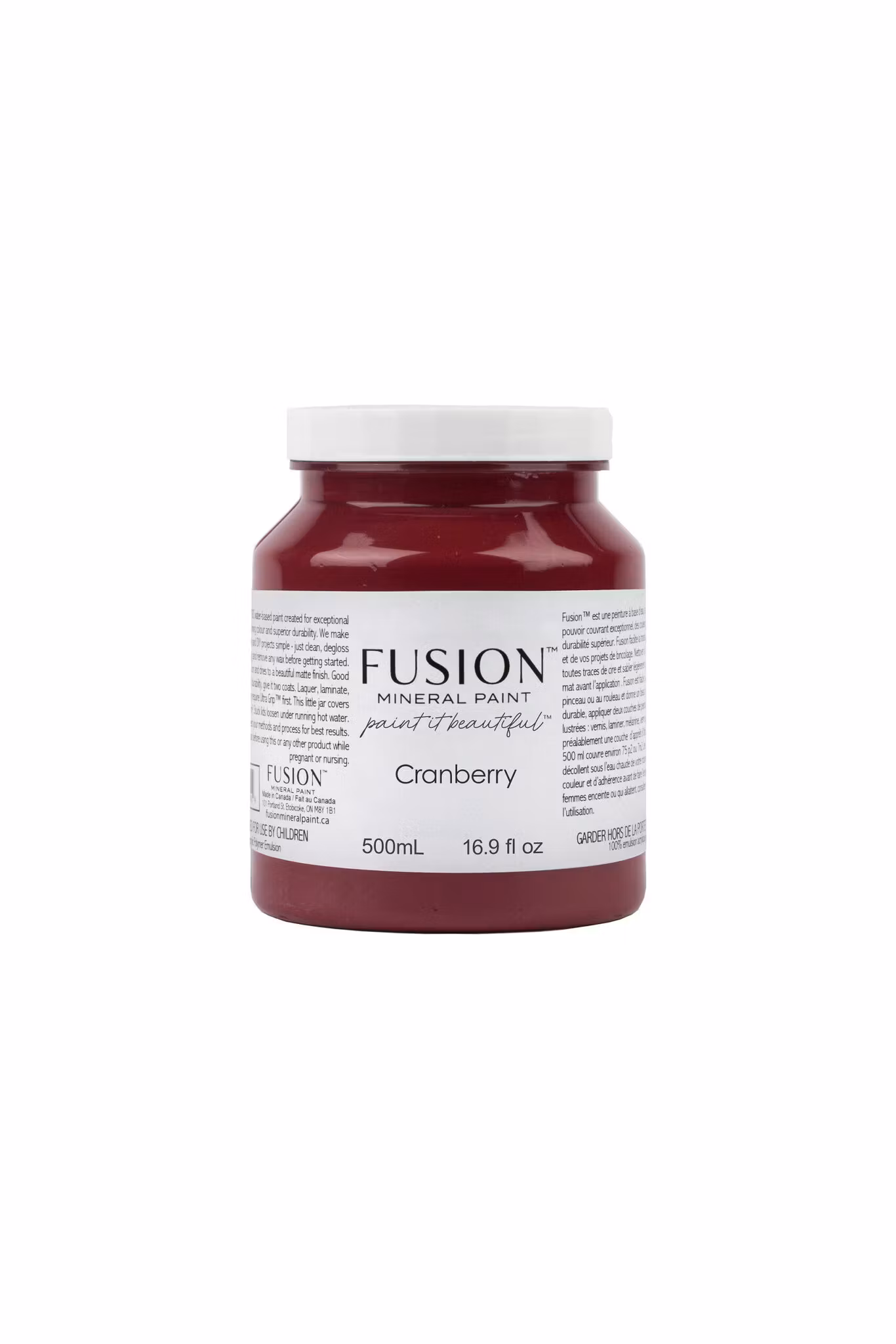 Fusion Mineral Paint – Cranberry – 500ml