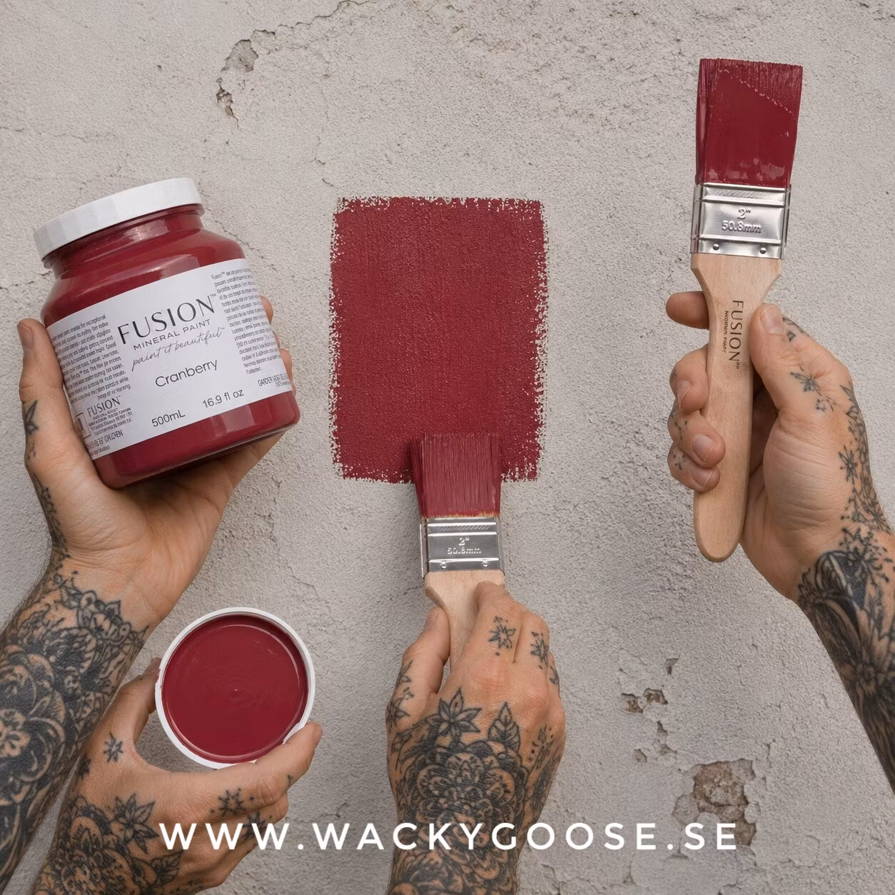 Fusion Mineral Paint – Cranberry – 500ml