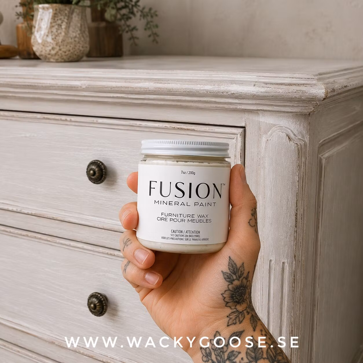 Vitt vax, Fusion, 200g