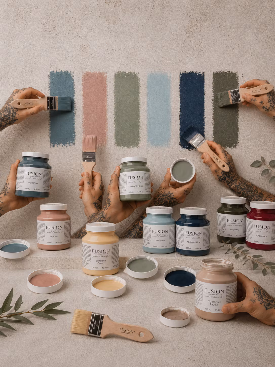 SPECIALBESTÄLLNING Fusion Mineral Paint – Valfri färg – 500ml
