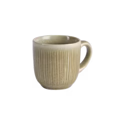 Espresso-kopp i stengods, 6-pack, Beige