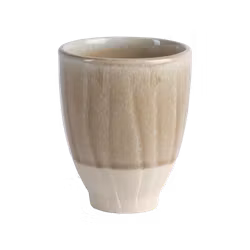 Mugg i stengods, 6-pack, Beige